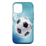 Funda Para iPhone 12/12 Pro Soccer Water Splash