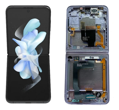 For Pantalla Amoled Con Marco For Samsung Z Flip4 Sm-f721b