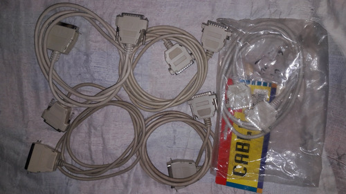 Lote De Cables Lpt Para Impresora