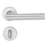 Fechadura Lafonte 892 St2 55mm Banheiro Roseta Inox Lixado