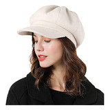 Sumolux Mujer Boina Newsboy Sombrero Gorra De Lana Francesa