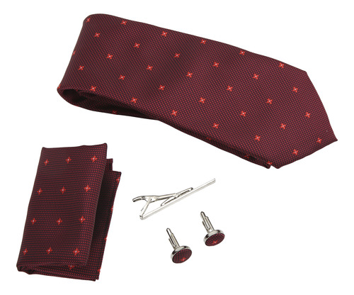 Corbata Roja Para Hombre, Exquisita Y Suave, Ropa Formal De