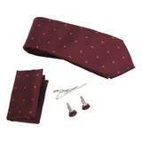 Corbata Roja Para Hombre, Exquisita Y Suave, Ropa Formal De