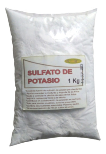 Sulfato De  Potasio K2so4 Fertilizant - Kg a $16800