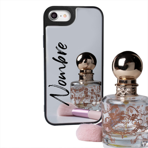 Funda Para iPhone De Espejo Personalizada Con Tu Nombre