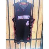 Camiseta Nba adidas Míami Heat Talla L