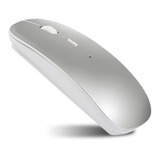 Mouse Slim Bluetooth Recarregável Mbtech Ref: Gb54429 Cor Prateado