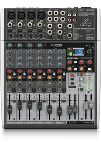 Consola De Audio Behringer Xenyx X1204 Usb 12 Canales Pr