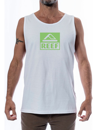 Remera Musculosa Reef Clásica Con Estampa Original - Básica 