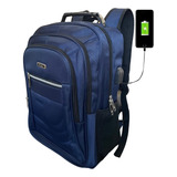 Mochila Antifurto Notebook Impermeável Água Cabo Usb Swiss