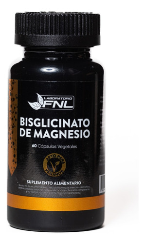 Bisglicinato De Magnesio Fnl 60 Veg Caps