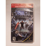 Solo Caja Del Juego Star Wars The Force Unleashed Para Psp