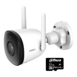 Kit Camara Bullet 2c Imou 2mp Wifi Ip Ext/int + Microsd 32gb