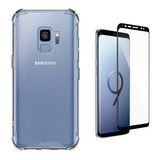 Kit Capa Capinha Case Para Galaxy S9 + Pelicula 3d