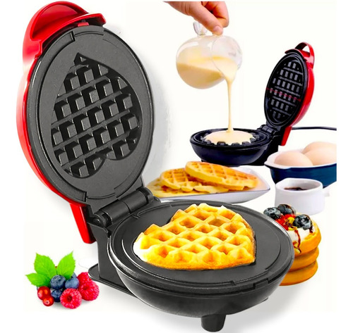 Mini Máquina De Fazer Waffle Grill Maquina De Wafer 220v