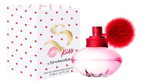 Shakira Kiss Edt 80ml Silk Perfumes Original Ofertas