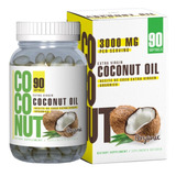 Aceite Orgánico De Coco 1000 Mg X 90 Soft - Healthy America