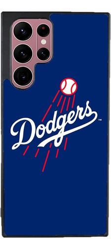 Funda Para Galaxy Dodgers Los Angeles Mlb Beisbol Azul