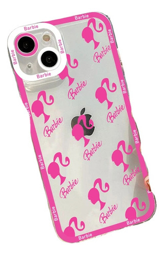 Funda Blanda Transparente Fashion Barbie Para iPhone 15 14 1