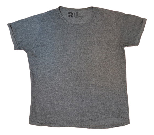 Remera Rever Pass Gris Talle Xl