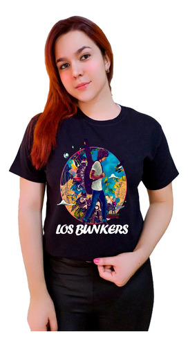 Polera Los Bunkers Banda De Rock Exclusividad C-666 Dtf