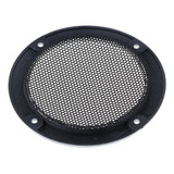 3 Altavoz Marco Protector Rejilla Cubierta De Malla Negro