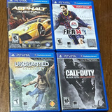 Pacote Com 4 Jogos Originais Psvita