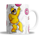 Tasa - Ceramica - Simpson Homero - Anteojos Y Calzones 