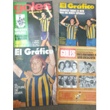 El Gráfico, Goles De Rosario Central Lote 4 Revistas