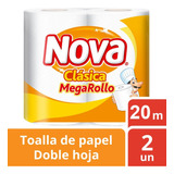 Toalla De Papel Para Cocina 2x20mts Nova