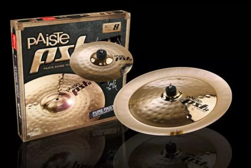 Platillos De Efecto China 18' Y Splash 10' Paiste Pst8