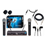 Microfones Dylan Dw-602 Dinâmico Cardioide Cor Preto