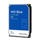 Disco Duro Hdd Western Digital 3,5  2tb , 5400 Rpm,sata 3 Wd