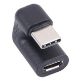 Adaptador Usb-c En Forma De U/tipo C Macho A Micro Usb Hembr