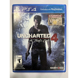 Uncharted 4 Ps4 Fisico Usado Orangegame Castelar