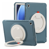 Funda Protectora De Tpu + Pc Azul Aciano Para Galaxy Tab A9+