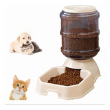 Kit  Dispensador Ch Agua Y Croqueta Automáticos Perro Gato 