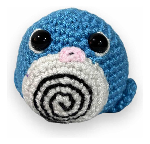 Pokemon Poliwag Amigurumi Tejido Crochet