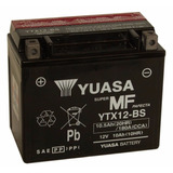 Bateria Yuasa Ytx12 Bs Gel Activada V Strom 650 En Fas Motos