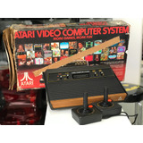 Console Atari 2600 Wood Madeira Original