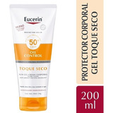 Eucerin Oil Control Protector Solar Corporal Toque Seco 