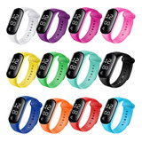 Reloj Led Digital Táctil Unisex Mayoreo De 24 Piezas