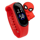 Reloj Digital Led Pulsera Táctil Silicona Para Niños