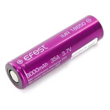 Bateria Recarregável Efest  Imr18650v1 Cilíndrica - Unidade