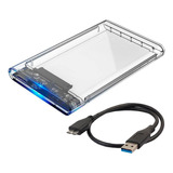 Case Slim Hd Ssd Adaptador Usb 3.0 Sata 3 Externo 6gbps