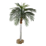 Arvore Planta Artificial Verde Palmeira Coqueiro Fênix 230cm