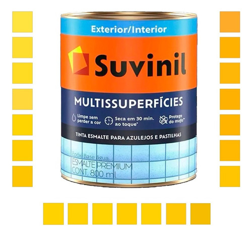 Tinta Epóxi P/ Cozinha E Banheiro 800ml Intensas 1 - Suvinil