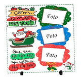 Azulejo Personalizado Presente Natal Com Foto Quadro