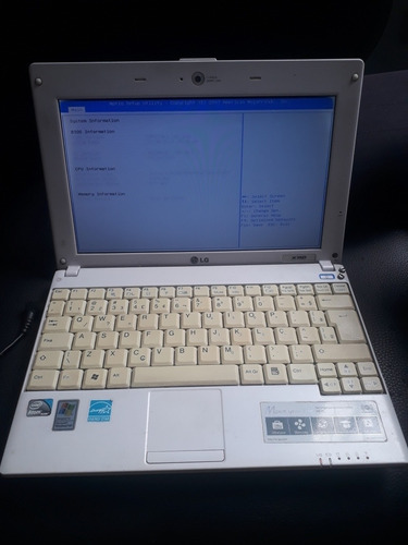Carcaça Netbook LG X110 P Conserto Ou Peça