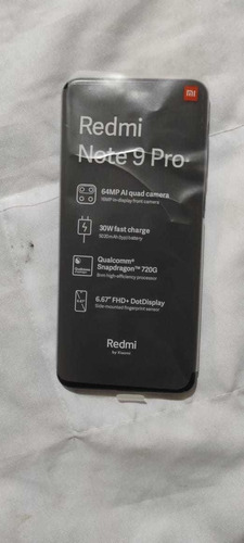 Redmi Note 9 Pro Interstellar Grey 6gb Ram 128 Gb Rom